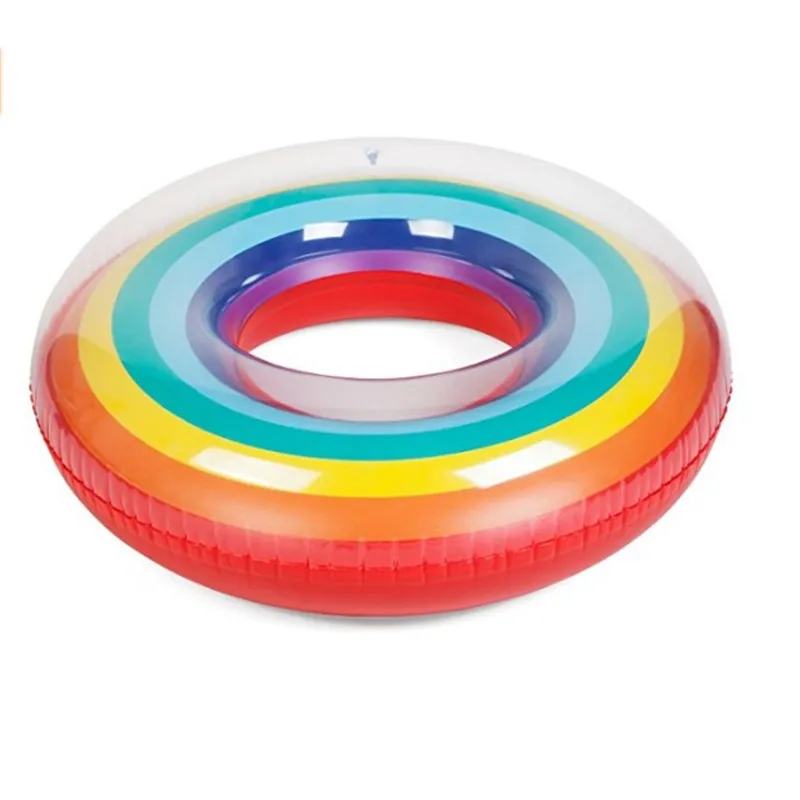 Oempromo customized inner tube inflatable pool float floating water ring