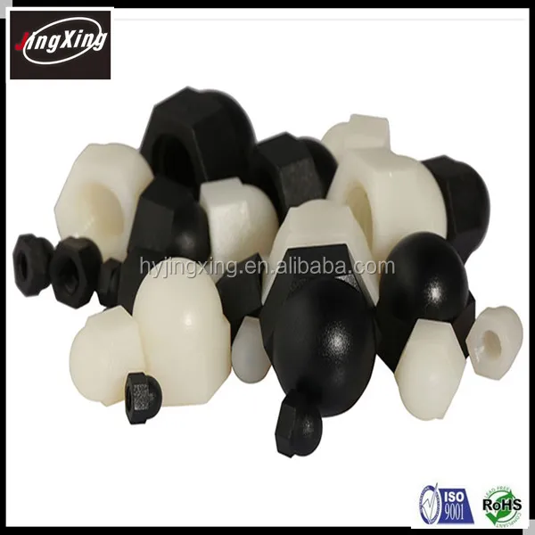 Black zinc acorn nut