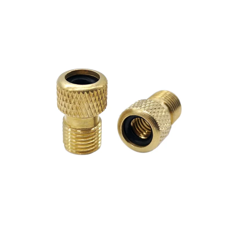 Brass Presta To Schrader Valve Adapter French/uk To With