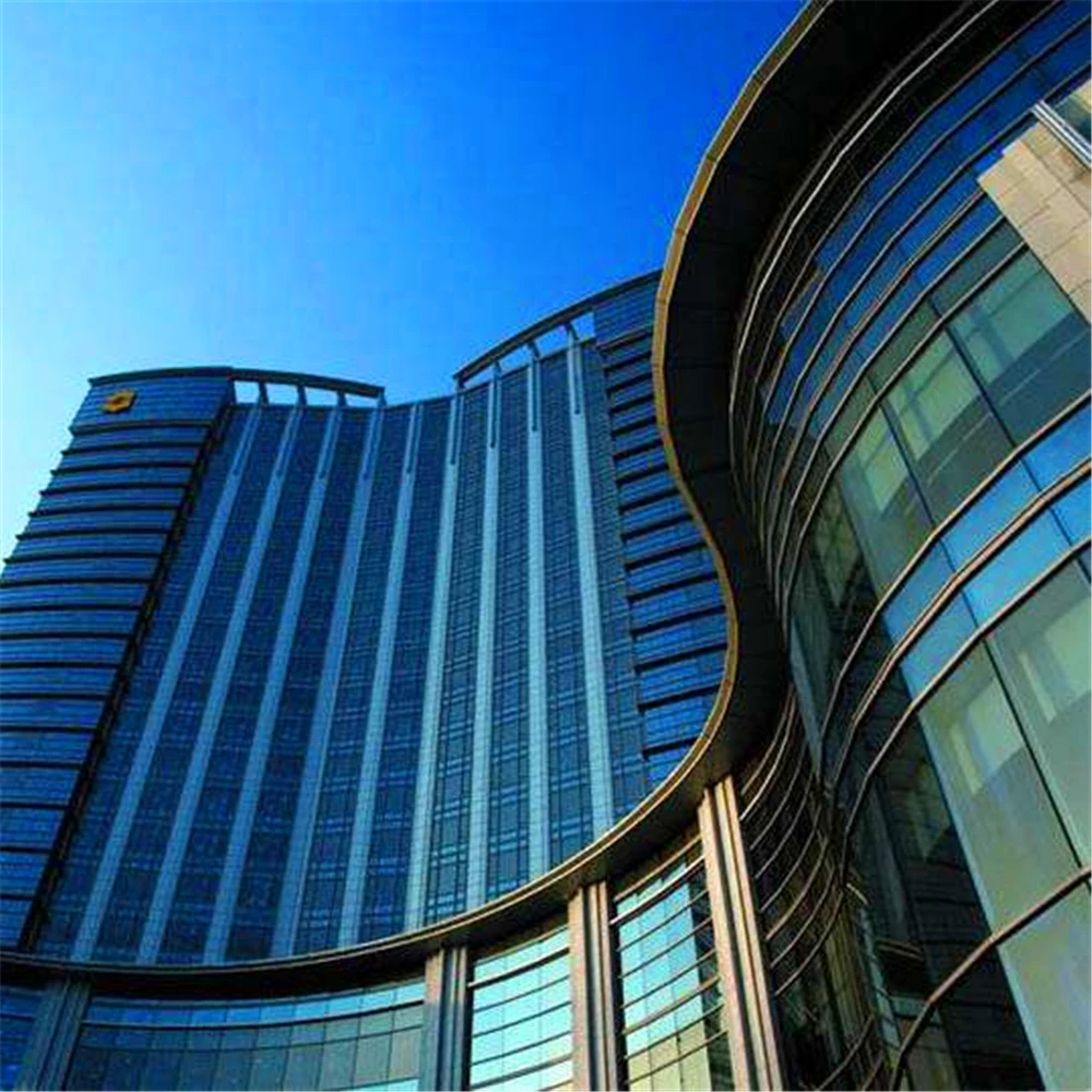 Exterior Building Tempered Glass  Curtain Wall Buy 