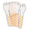 No Plastic Paper Dinnerware Cutlery Eco Paper Forks