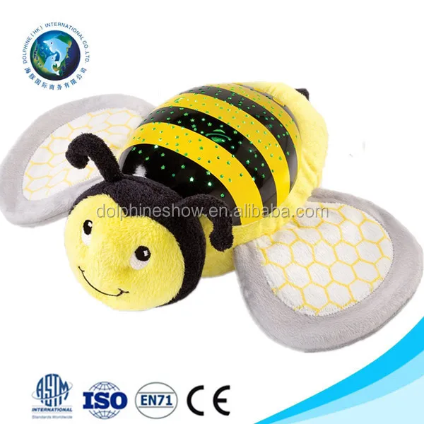 Baby Night Light,Plush Bumble Bee 