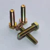 ASME B18.2.1 Hexagon Head Bolt yellow zinc GR8 1/4 x 1/2 full thread short thread partical thread