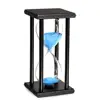 2019 new Simple style diy wooden frame timer 60 minute hourglass for kids