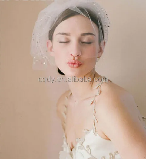 Elegance Wedding Veil Bridal Hair Accessories Wedding Birdcage