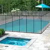 Factory Cheap kids Security colored temporary steel home swimming pool fence with gate