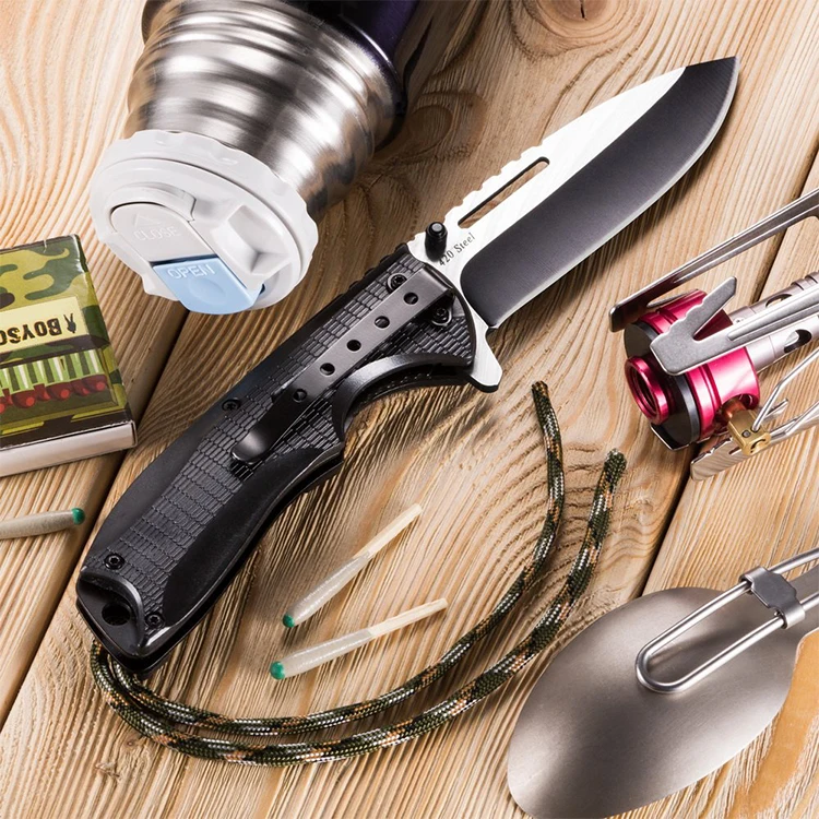 Best Outdoor Camping Hunting Bushcraft Edc Folding Pocket Knife