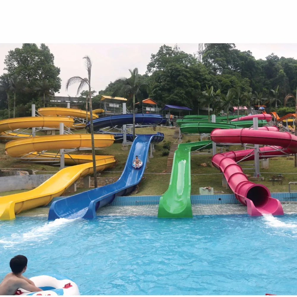 Hot Selling Swimming Pool Water Slides Fiberglass For Adult - Buy ...