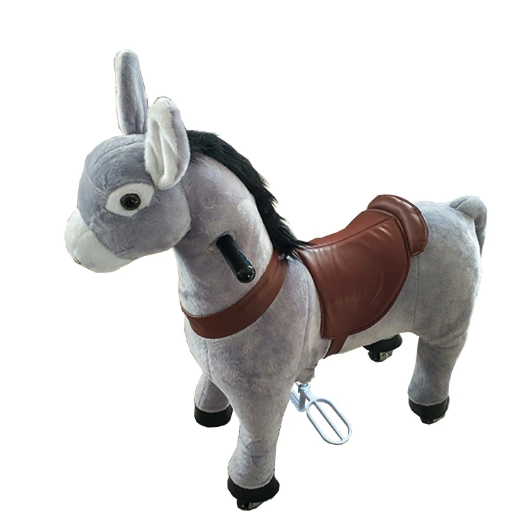 plush animal riding toys