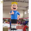 Hot sale advertising inflatable big boy inflatable football player inflatable sport boy