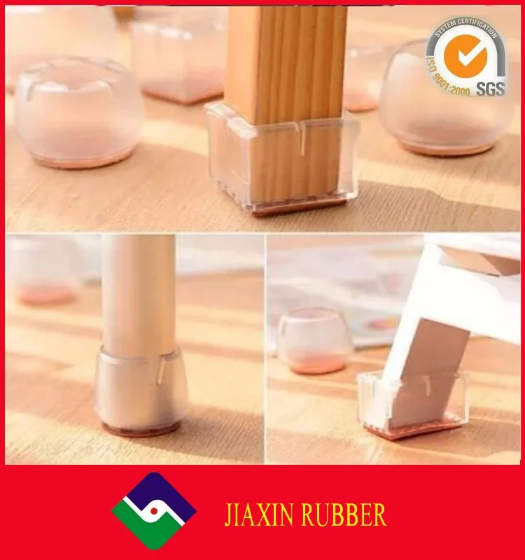 24 Piezas Coj/íN De Silicona Para Silla Almohadilla De Protecci/óN Para Muebles 20 Mm Adecuado Para Suelos De Madera Y Suelos Sensibles-Transparente/_Cuadrado 20