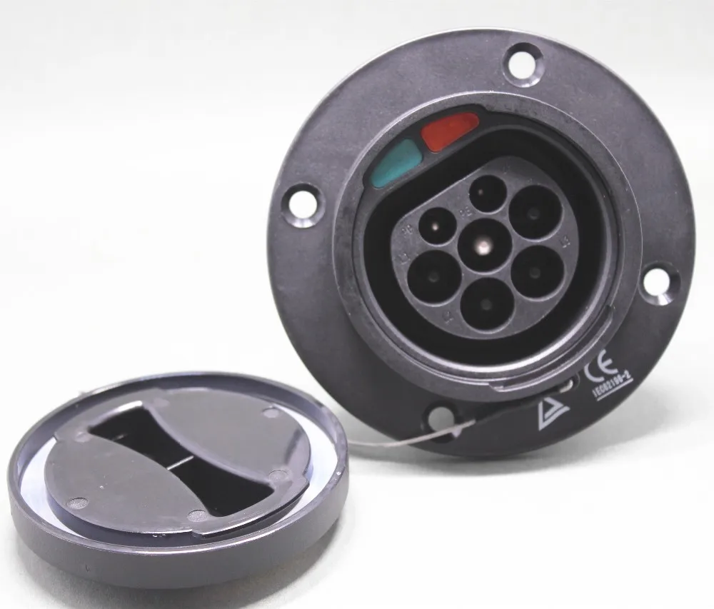 Iec 621962 16a 32a Type 2 Socket Ev Socket For Electric Vehicle