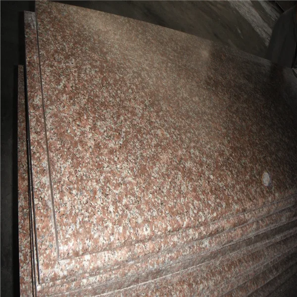 Kulit harimau merah alami batu granit untuk lantai ubin 