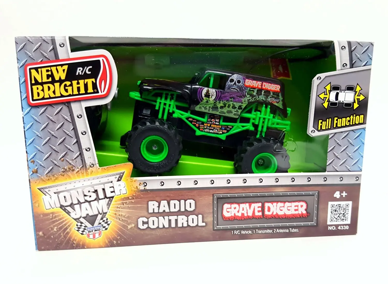 new bright rc monster jam grave digger