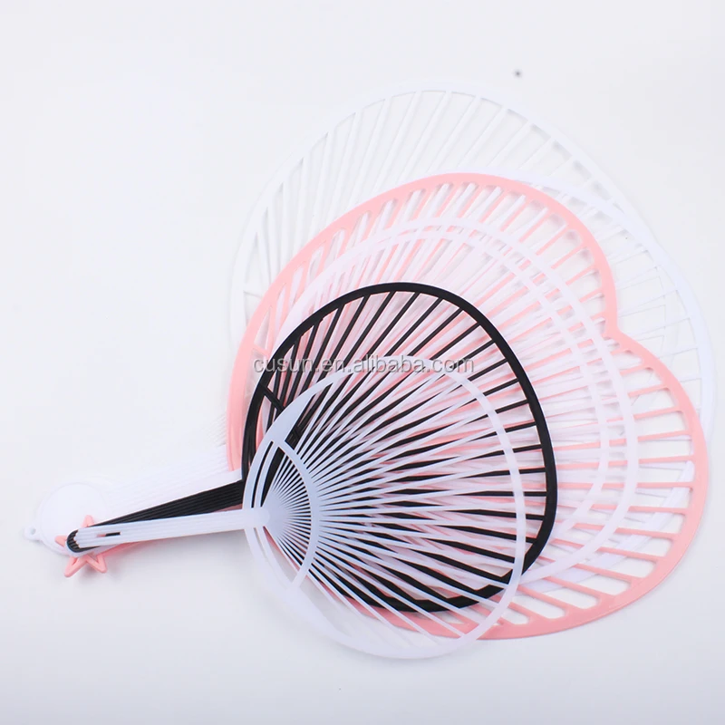 Wholesale Printed Plastic Fan Customized Cheap Japanese Manual Hand Fan