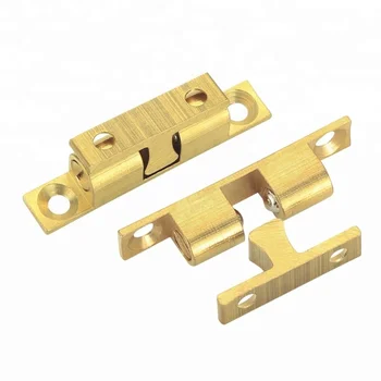 Italian Cabinet Hardware Accessories Brass Ball Catch Door Closer