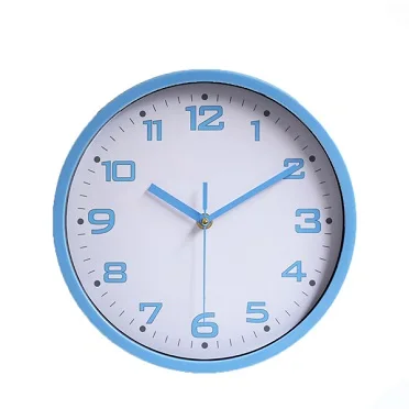 Cute Plastic ABS Colorful Silent Simple wall clock 