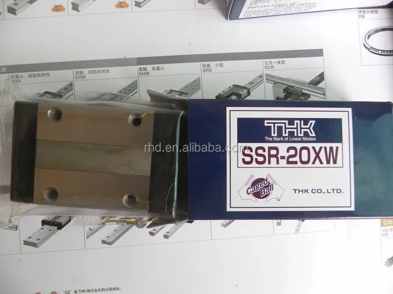 Guide Linéaire THK SSR20XW 22x42x66.5mm | Bloc à Roulements Pour Machine CNC, Imprimante 3D | Précision Et Faible Entretien