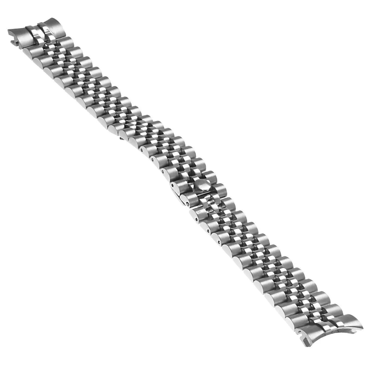 Oem Jubilee Watch Strap Watch Band Stainless Steel Watch Band Flat End
