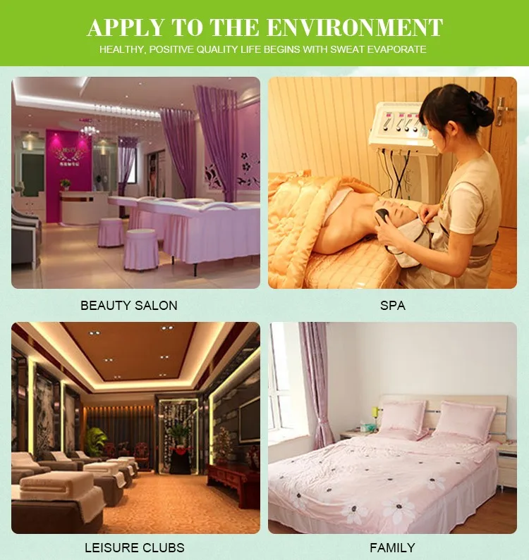 Factory price luxury led light tourmaline sauna dome slimming Far infrared ozone spa capsule for sale