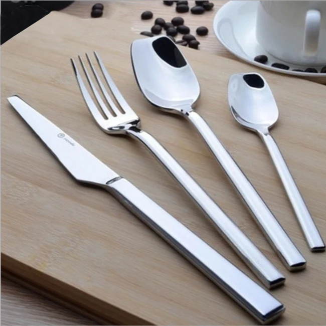 Thick Luxury Stainless Steel Spoon And Fork Set Buy Spoon And Fork