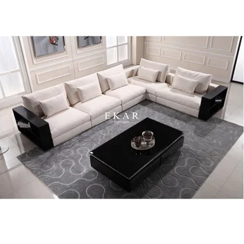 Comfy Linen Cream White Couch Wide 7 Seater Sofa With Wooden Armrest L Shaped Sectional Modern Fabric Sofas Product On Comfy Linen Cream White Couch Wide 7 Seater Sofa With Wooden Armrest L Shaped Sectional Modern Fabric Sofas Product On