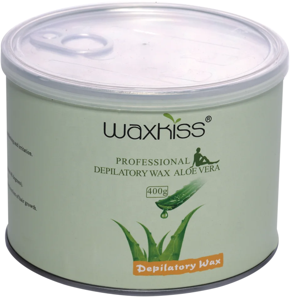 Soft wax. Waxkiss "алоэ Вера" воск для депиляции 400 гр.