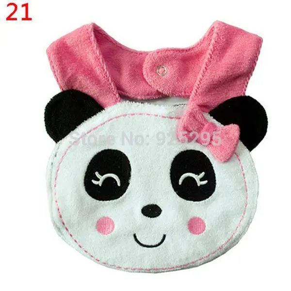 Infant Bibs NO 21 40 Baby Bibs Burp Cloths Lunch Bibs Animals Cotton Waterproof Infant Bibs