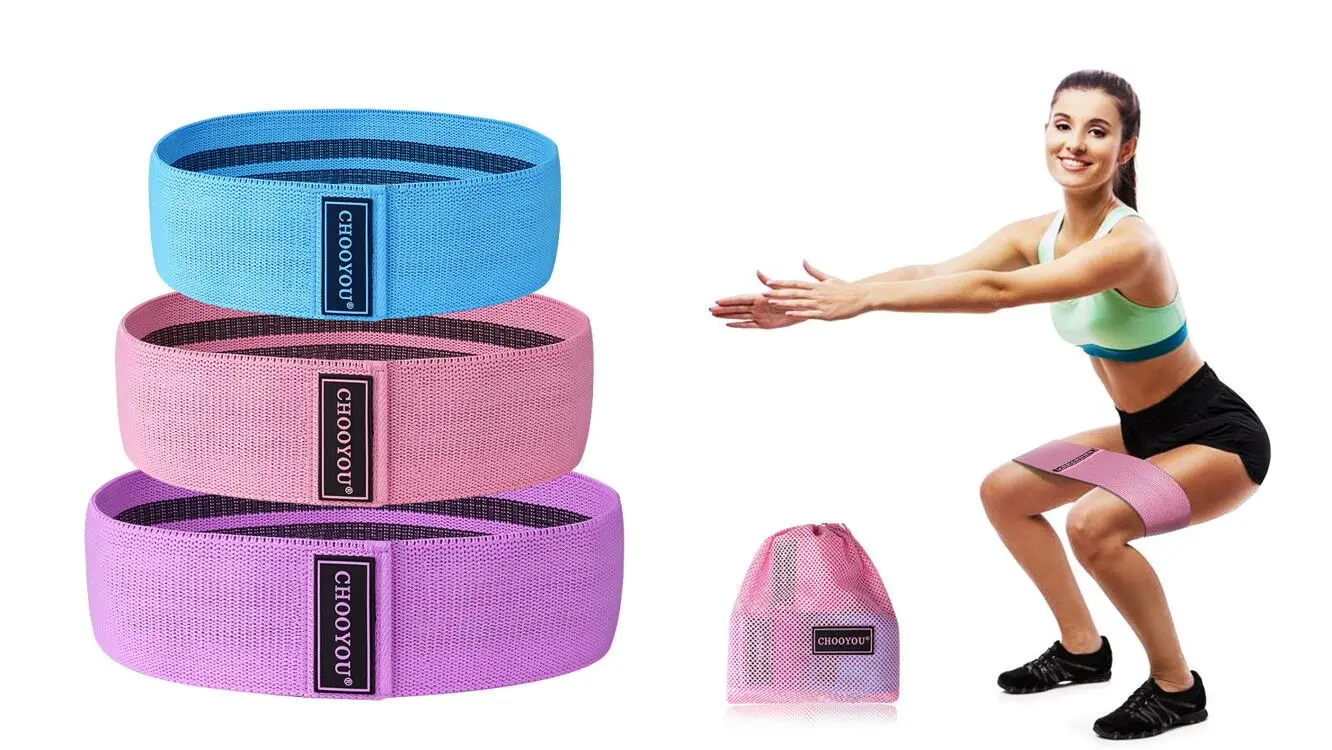 Резинки Hip Resistance Band упражнения