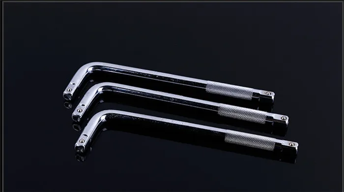 Carbon Steel L Type Handle, Socket extension curved bar rod spanner Wrench