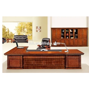 Big Luxury Wholesale European Market Classic Hard Wood Office Desk