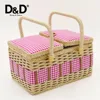 Customized Organizer Free Samples Fashion Large Sewing Basket