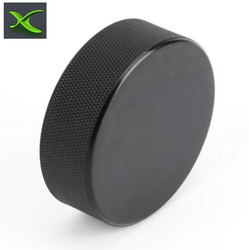 Low price point official size blank vulcanized rubber ice hockey puck for practice