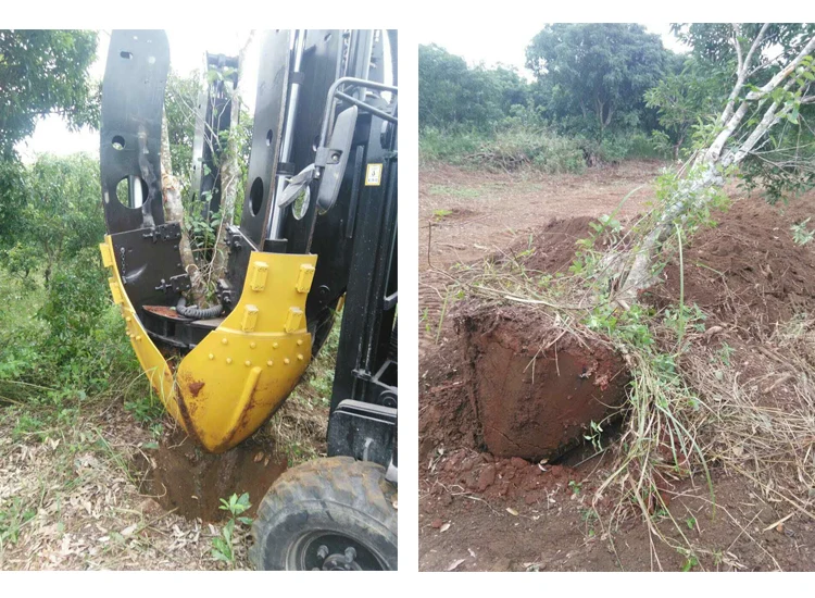 tree digging machine