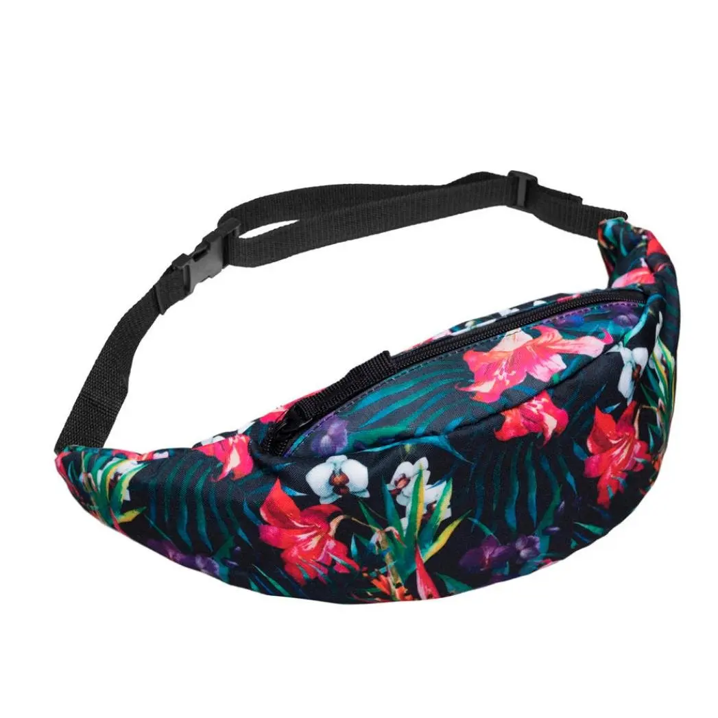 Casual Fanny Pack, Jhuivd Fashion Sports Hiking Running Belt Waist Bag