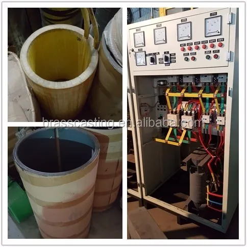 Brass,Bronze and Copper Induction Melting Holding Furnace