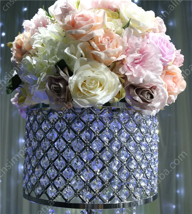 Deslumbrante cristal acrilico de lujo wedding chandelier centros ... Chandeliers Candelabros decoración
