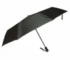Compact Travel Umbrella Windproof Double Canopy Umbrella Auto Open/Close Button