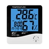 household digital electronic clock hygrothermograph HTC-8A high humidity temperature meter
