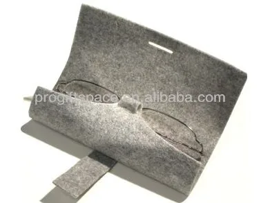 New fashion wholesale high quality glasses display custom handmade polyester felt eye glass case made in China