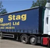 Logo Printing PVC Fabric Tarps For Container Side Curtain