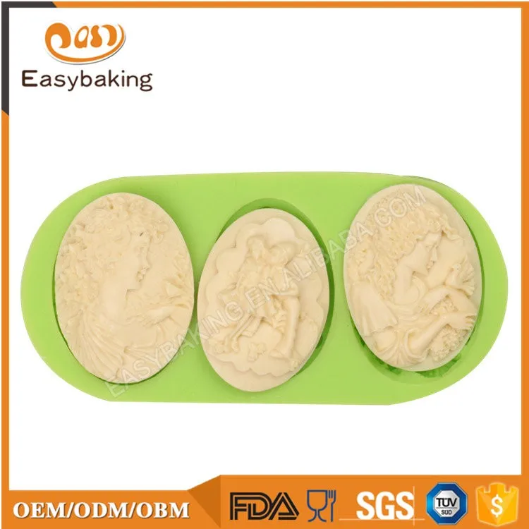 ES-3607 Fondant Mould Silicone Molds for Cake Decorating