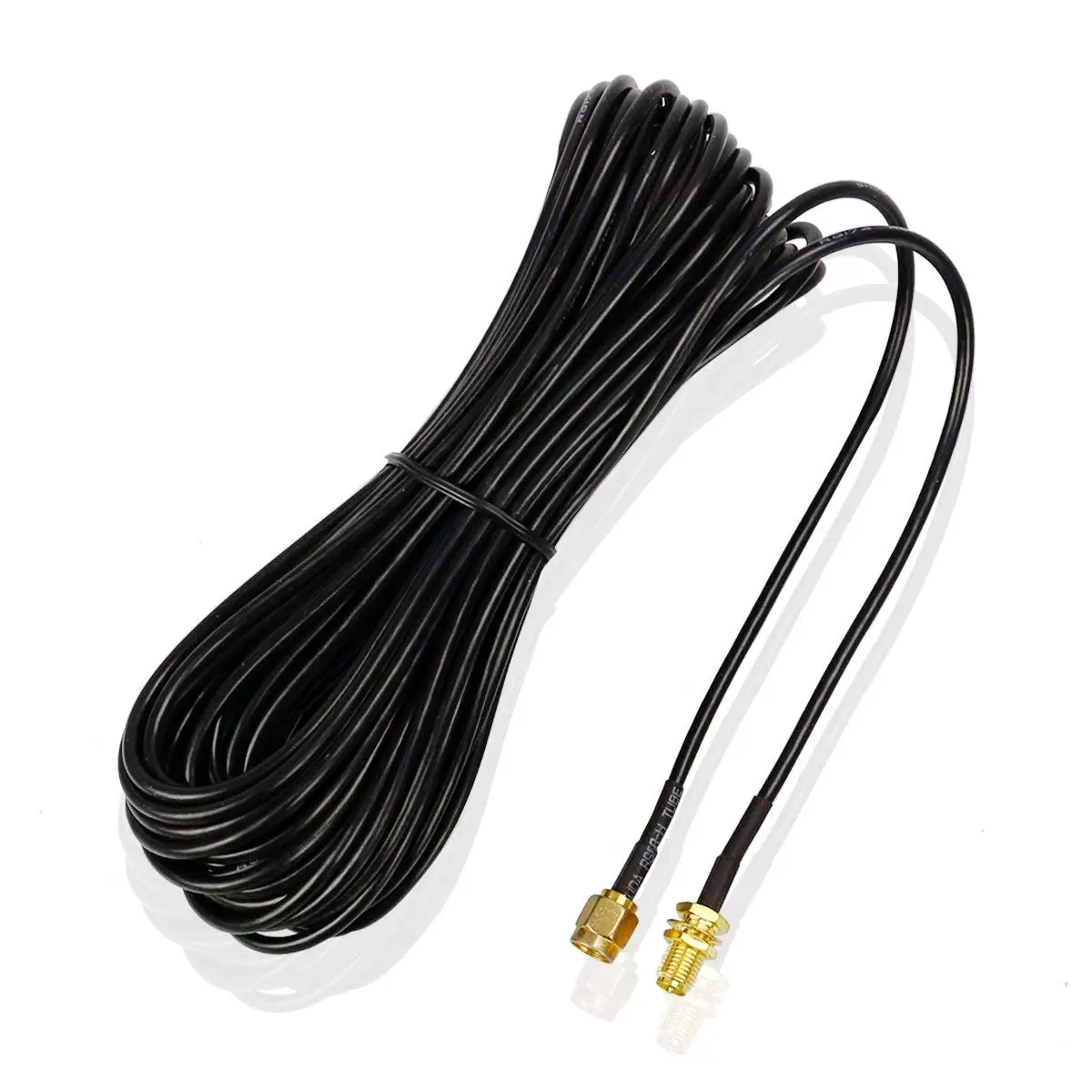 100 FT US MADE SMA Male to SMA Male coax Cable LMR-400 CNT -400