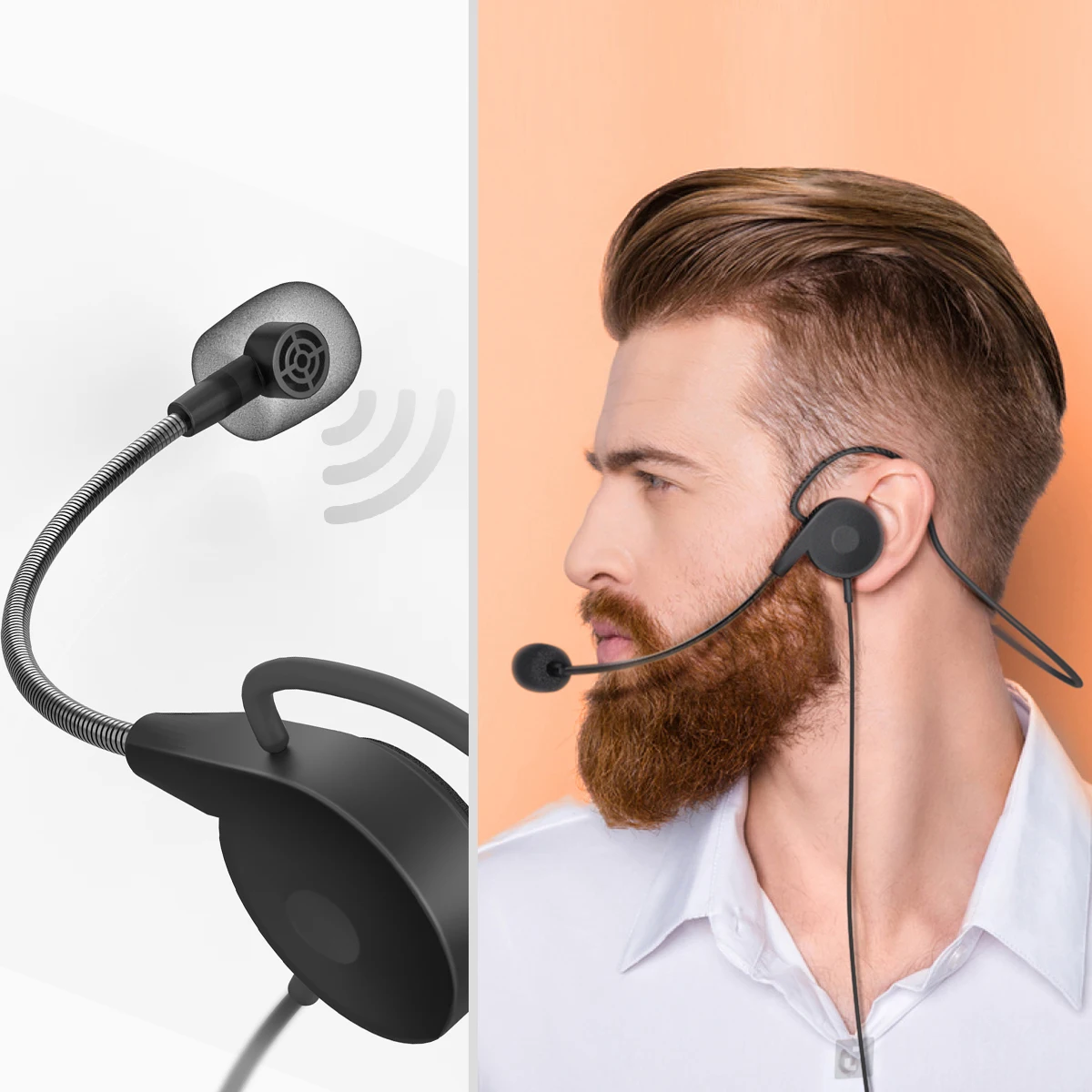 headphones with microphone for computer wireless