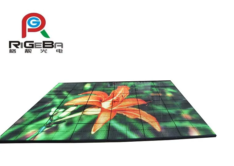 P10 video dance floor  with Tempered glass, more brighter (5)