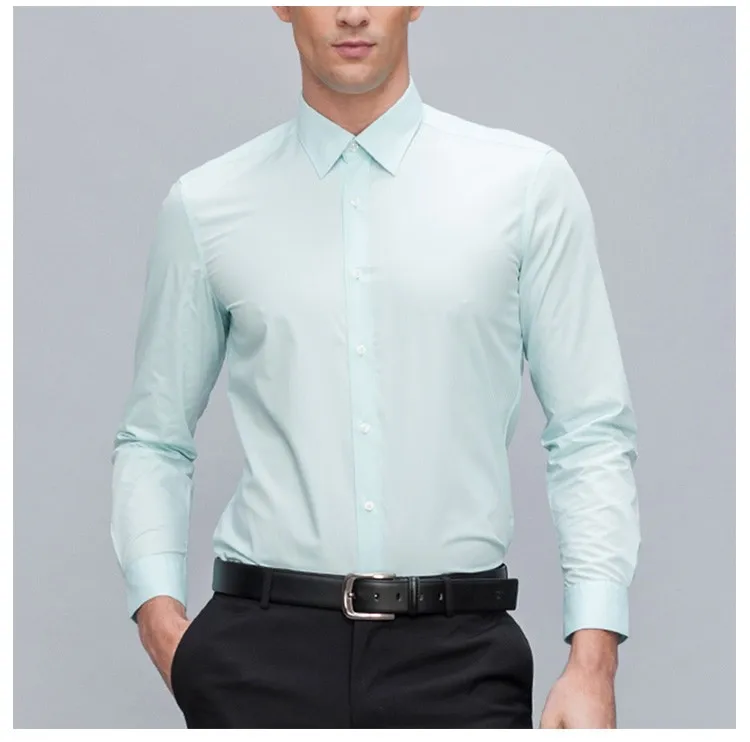 Formal Design Long Sleeve Navy Blue Shirt For Man - Buy Navy Blue Shirt ...
