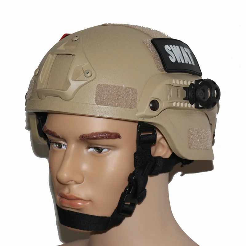 Aramid Bulletproof Helmet Military Level IIIA MICH Ballistic Helmet ...