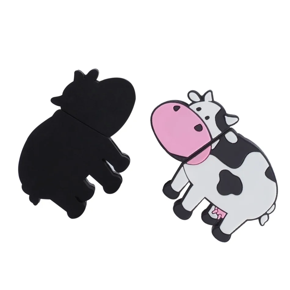 Kartun Sapi Usb Flash Drive 128 Gb Usb 2 0 Memory Tongkat