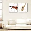 Cheap Musical Instrument Printed Canvas Art