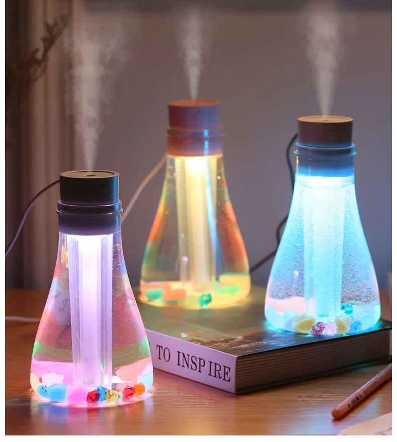 500ml Electric Room Air Freshener Aroma Humidifier Glass Diffuser